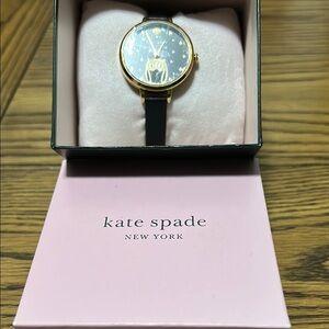 Kate Spade Gold and Black Starry Watch